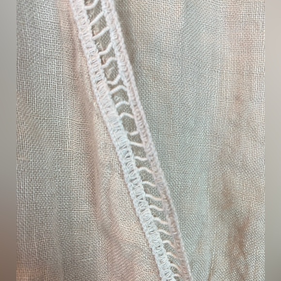 Boho Linen Wrap Dress | Cover up - Picture 5 of 6